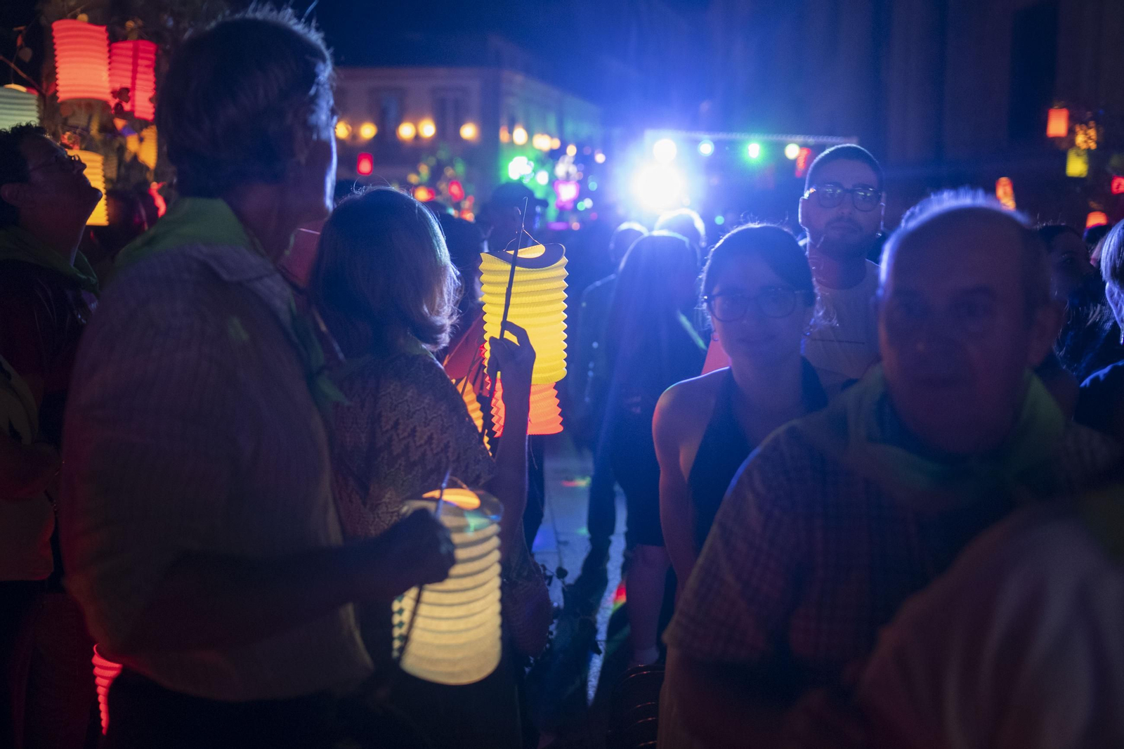 Galería | Celanova vuelve a disfrutar bajo la luz de los faroles durante A Ramallosa
