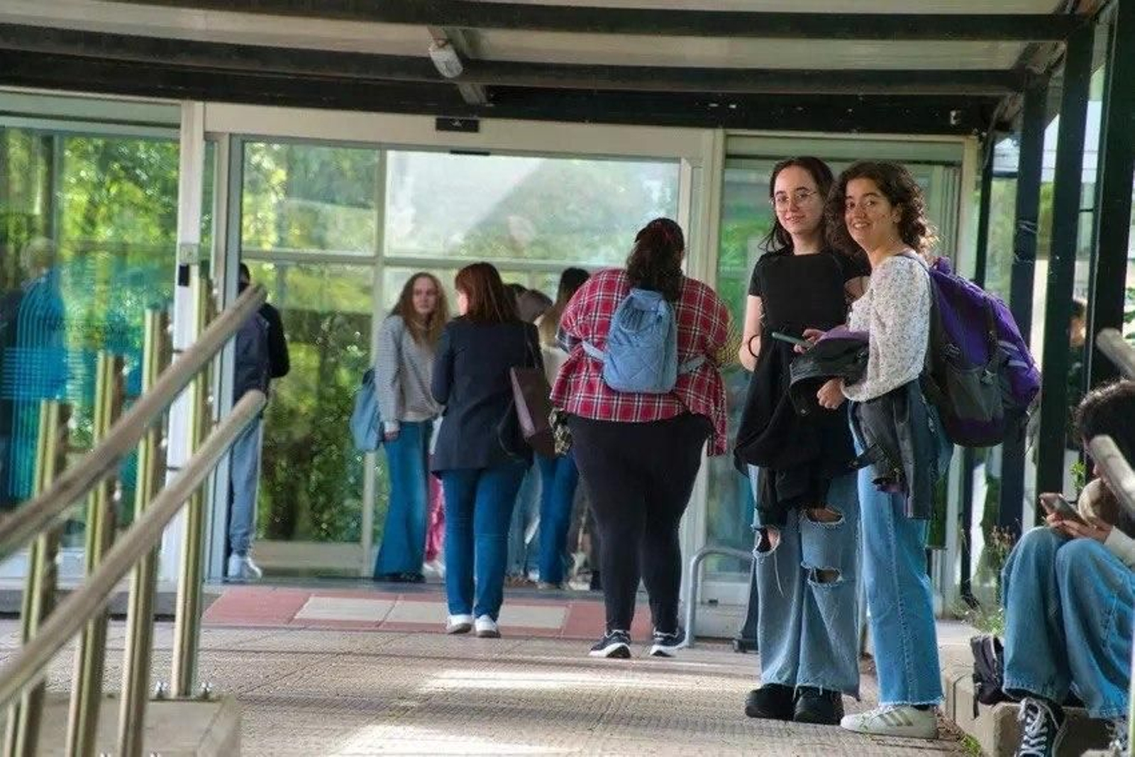 En todos los grados de la Facultad de Filología y Traducción (en la foto) la mayor parte de estudiantes son mujeres.
