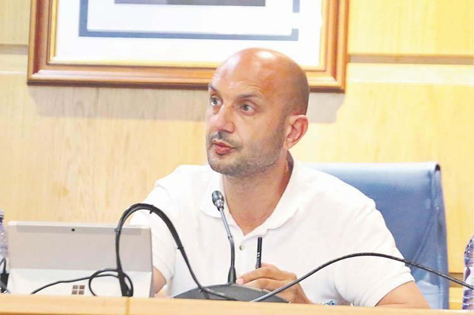 Alejandro Lorenzo, alcalde de O Porirño, presidirá el pleno de los nuevos presupuestos municipales este viernes.