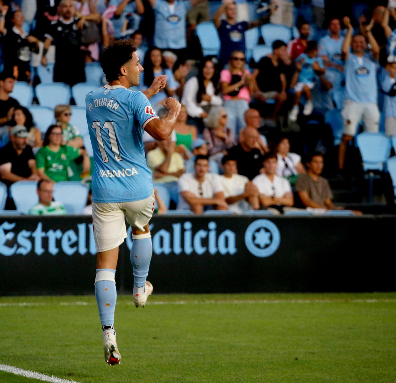 Galería | El partido entre Celta y Racing de Santander, en imágenes