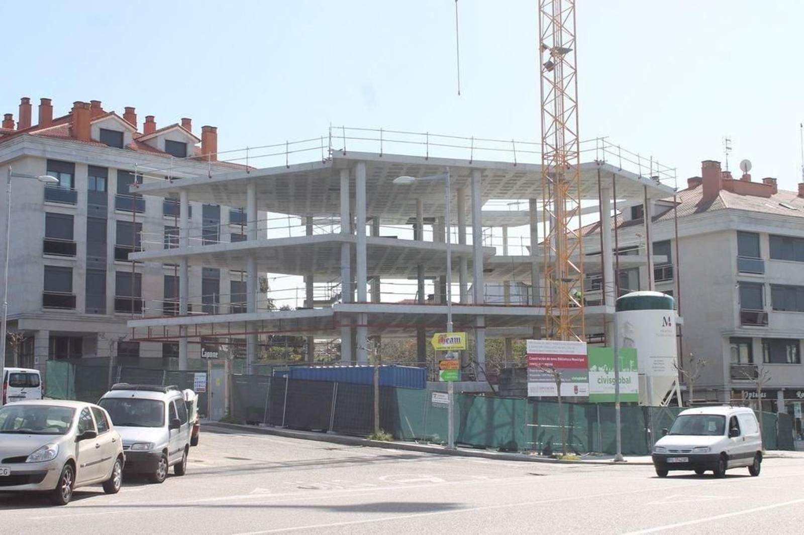 Estado actual de las obras iniciadas en octubre por Civis Global en el solar municipal de 443 metros.