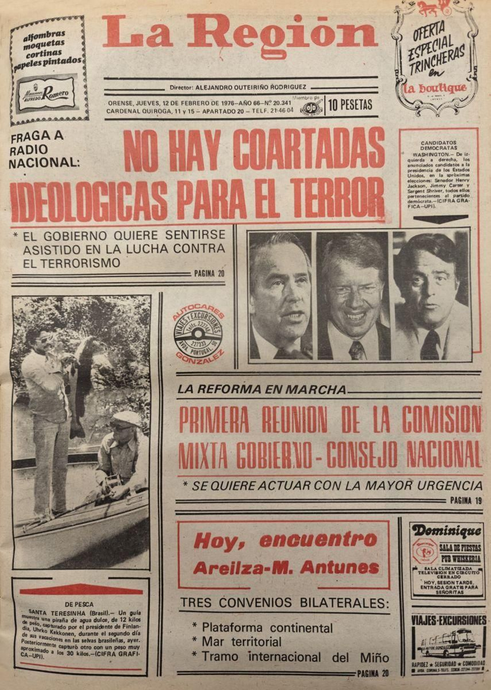 La portada.