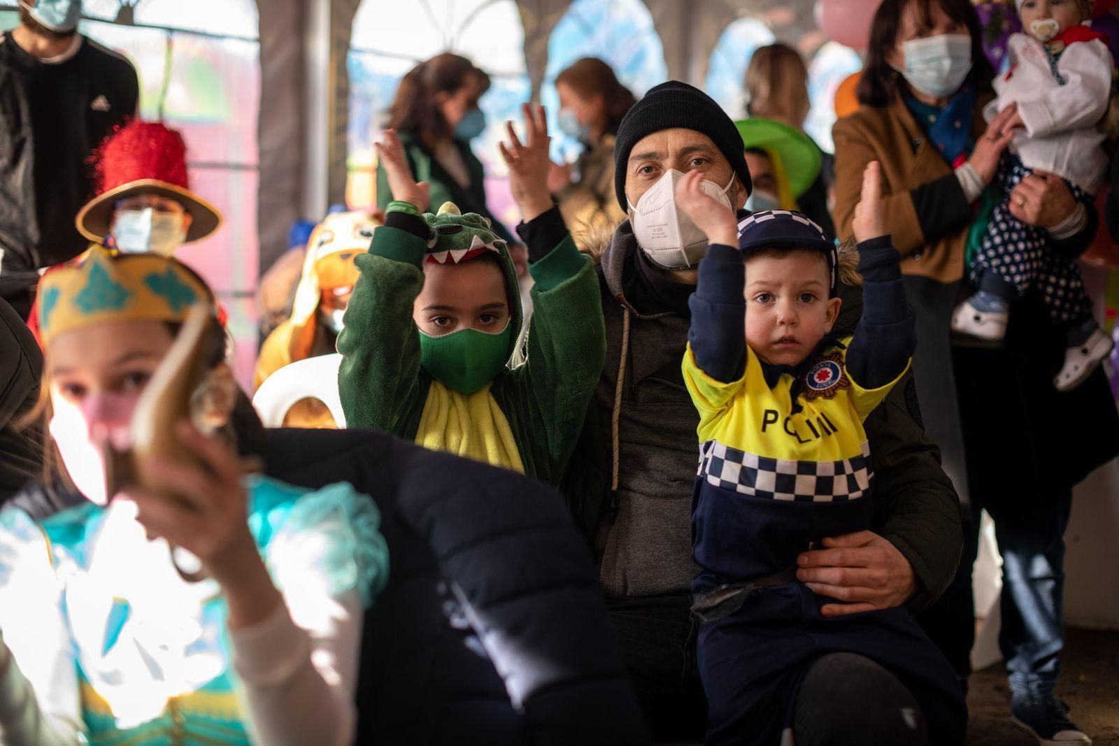 Entroido infantil en la Insua dos Poetas (O Carballiño)