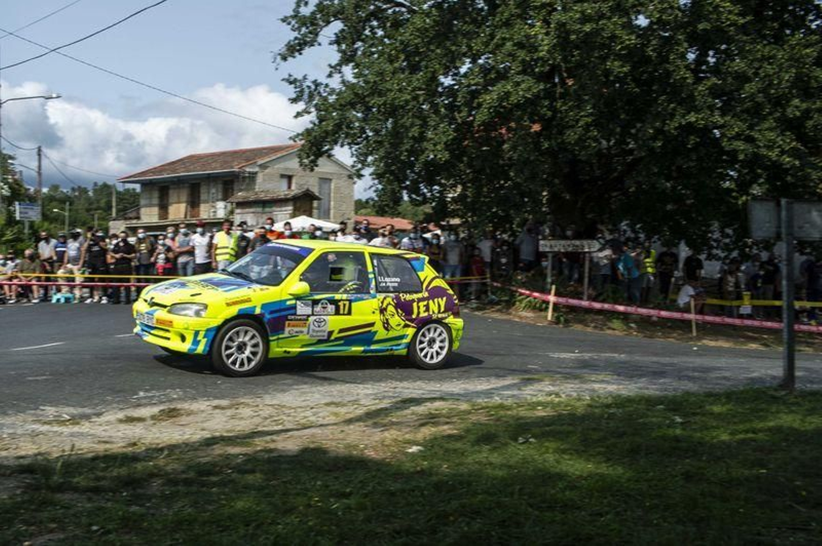 El Rally do Lacón, este sábado por la tarde (MARTIÑO PINAL)