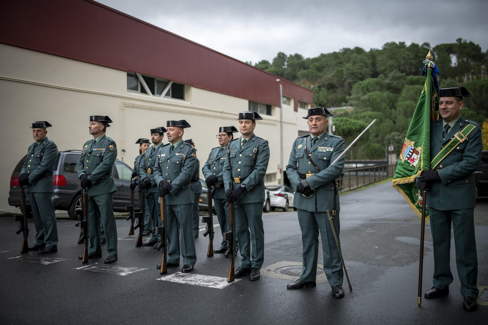 La Guardia Civil rinde homenaje a sus veteranos. FOTO: ÓSCAR PINAL