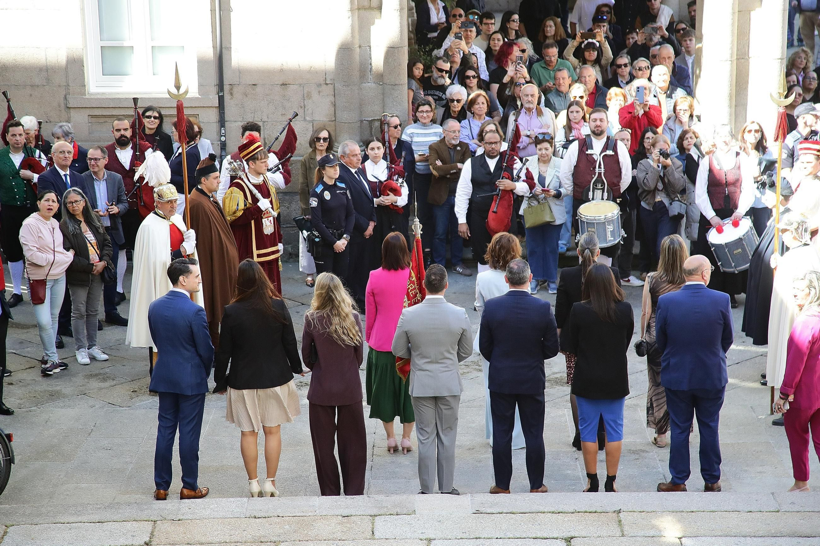 Galería | La procesión del Encuentro pone fin a la Semana Santa en Ourense
