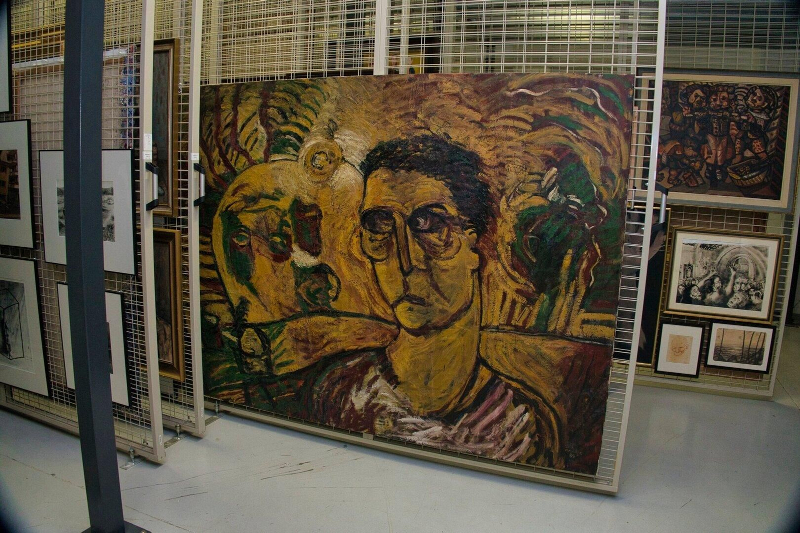 Colección de fondos pictóricos del Marco.