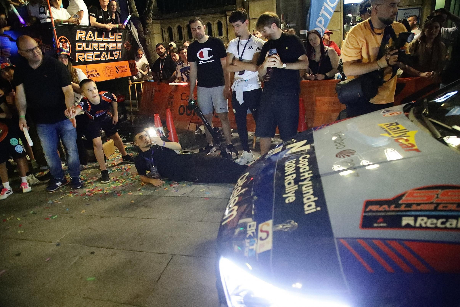Galería | Arrancan los motores con la ceremonia de inauguración del Rally de Ourense, en fotos