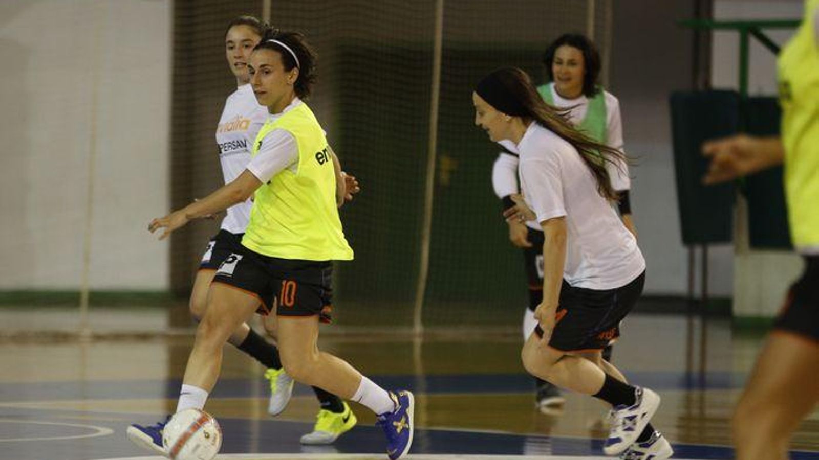 Ourense. 17/06/2020. Entrenamiento del Ourense Evialia Fútbol Sala femenino en el Paco Paz. Foto: Xesús Fariñas
