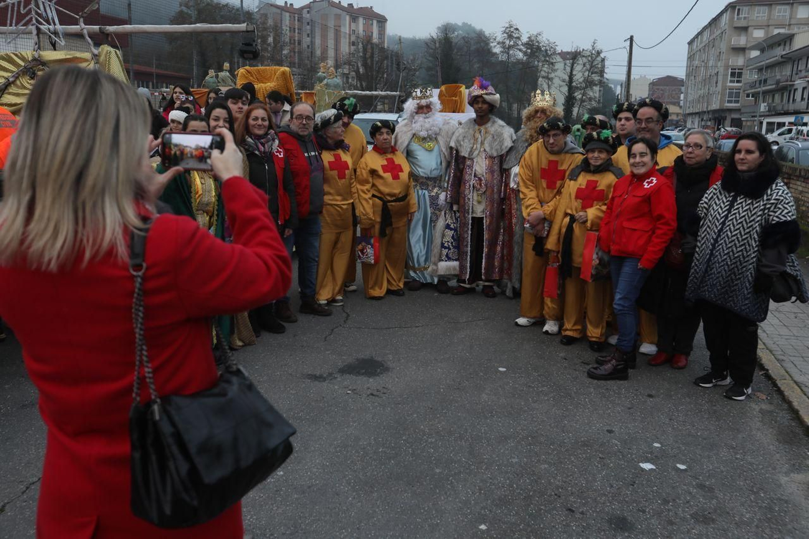 Reyes Magos en Ribadavia (Foto: José Paz)