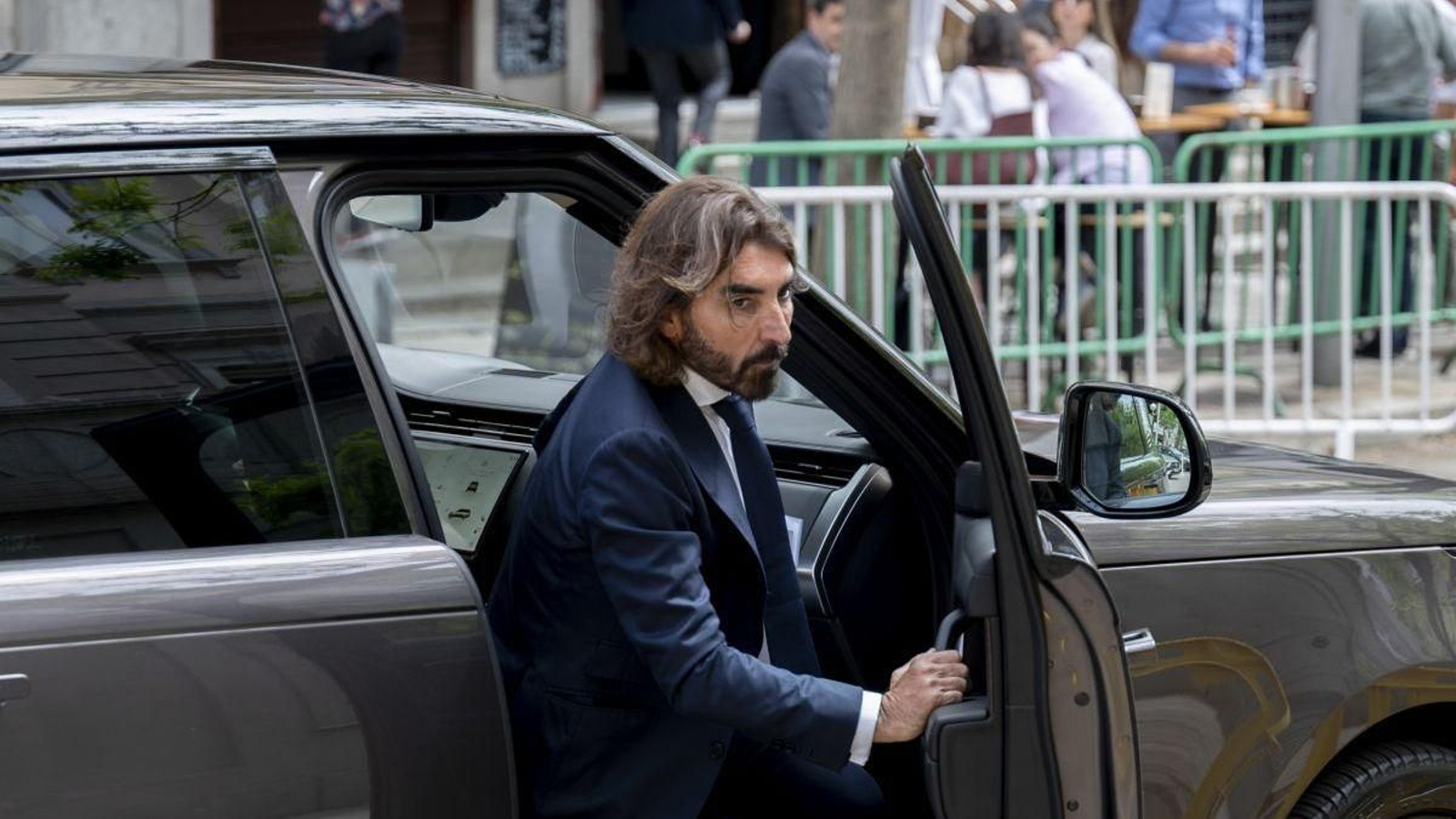 El ex consejero delegado de Air Europa, ayer a su llegada al Supremo.