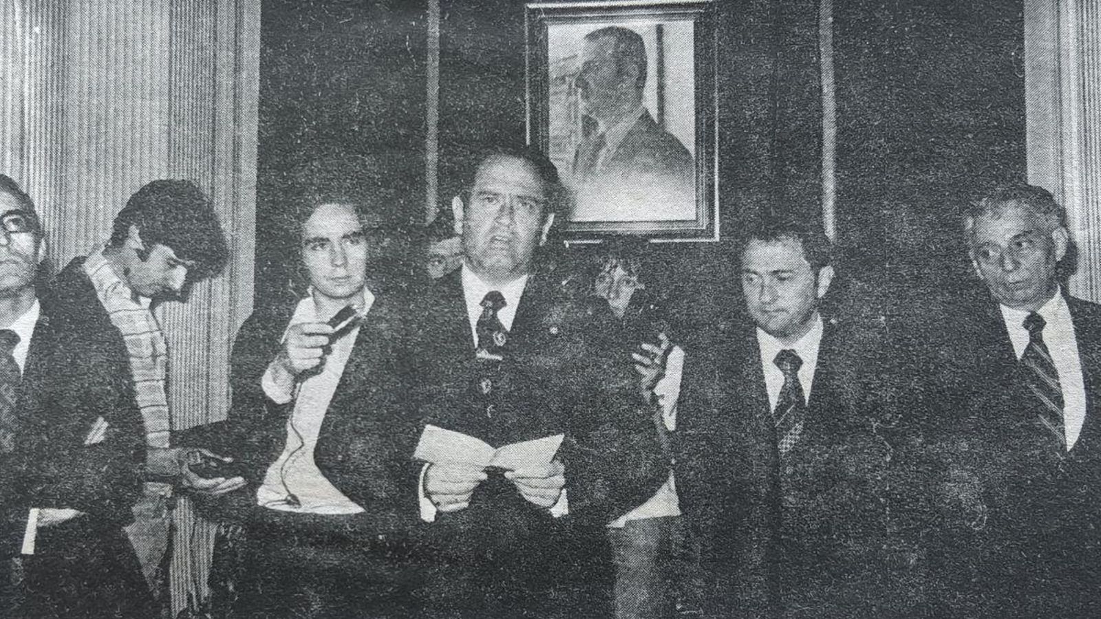 Intervención del nuevo gobernador civil de Orense.