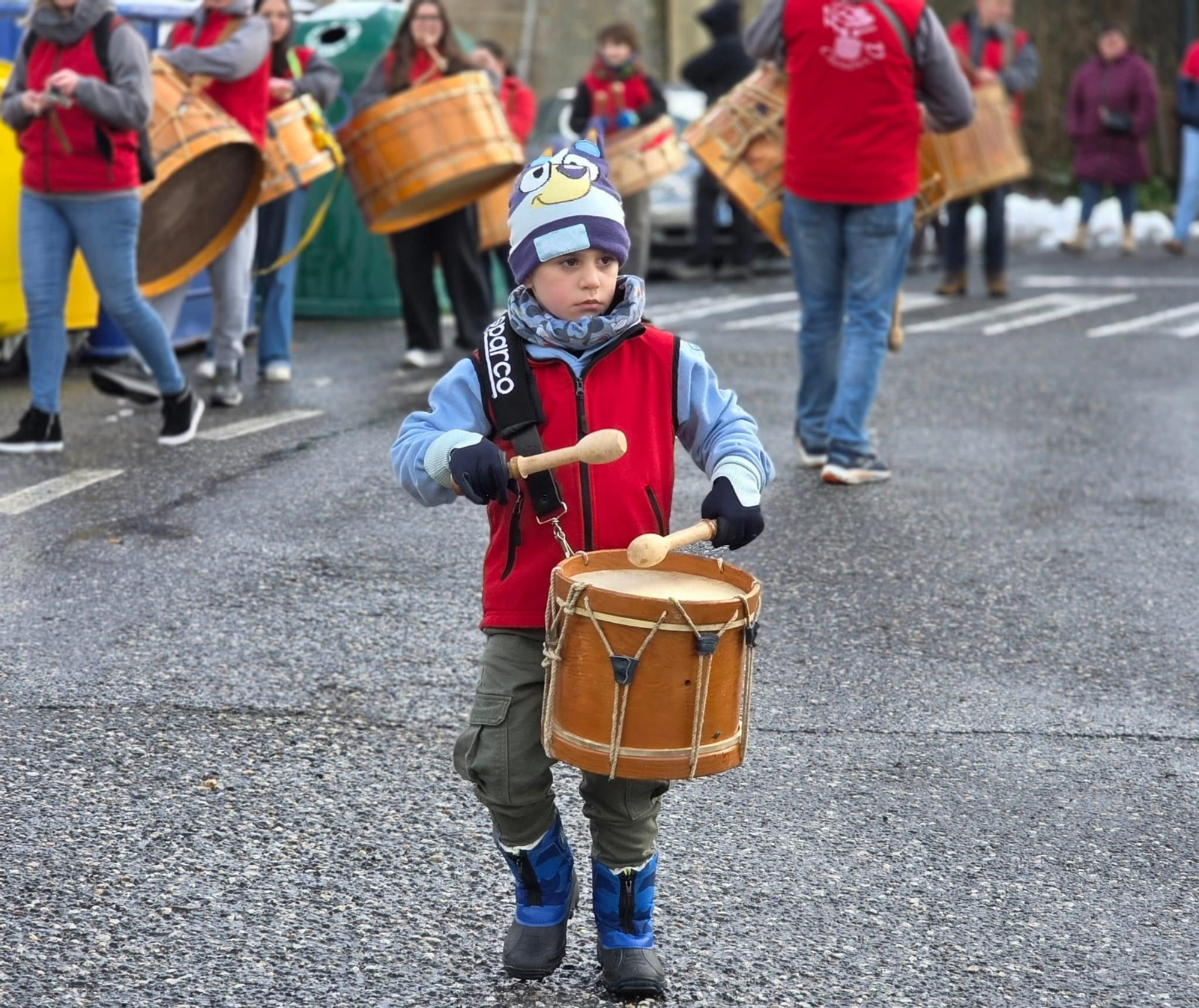 Galería | Chandrexa disfruta de un desfile de folión lleno de color y sonido