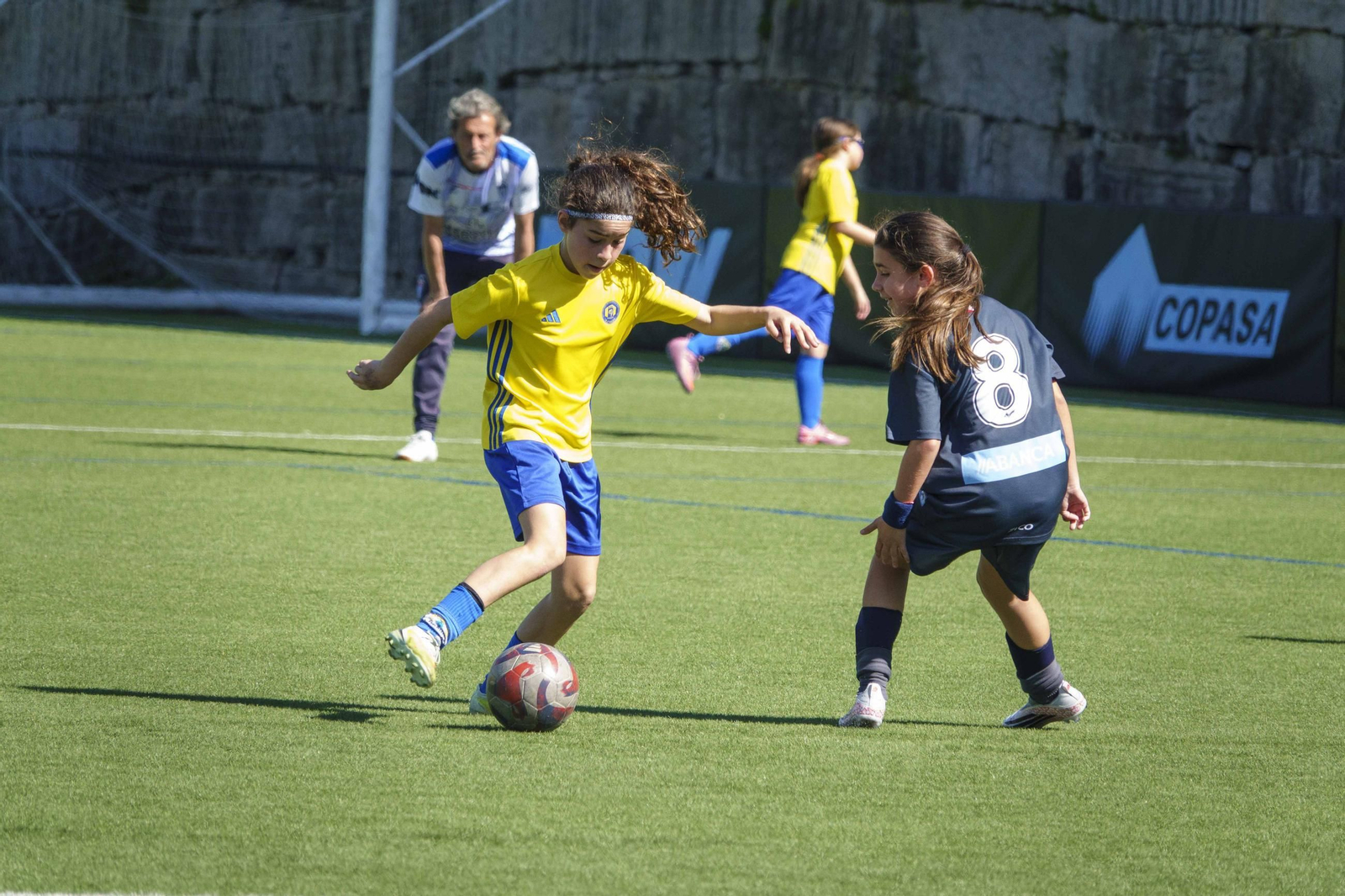 Galería | El fútbol femenino se cita en A Madroa para la II Copa Máis Enerxía