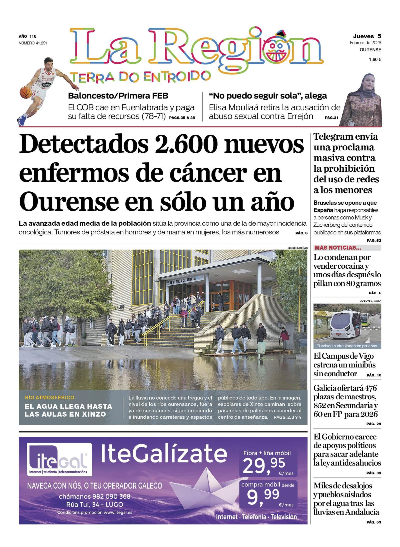 La portada de hoy