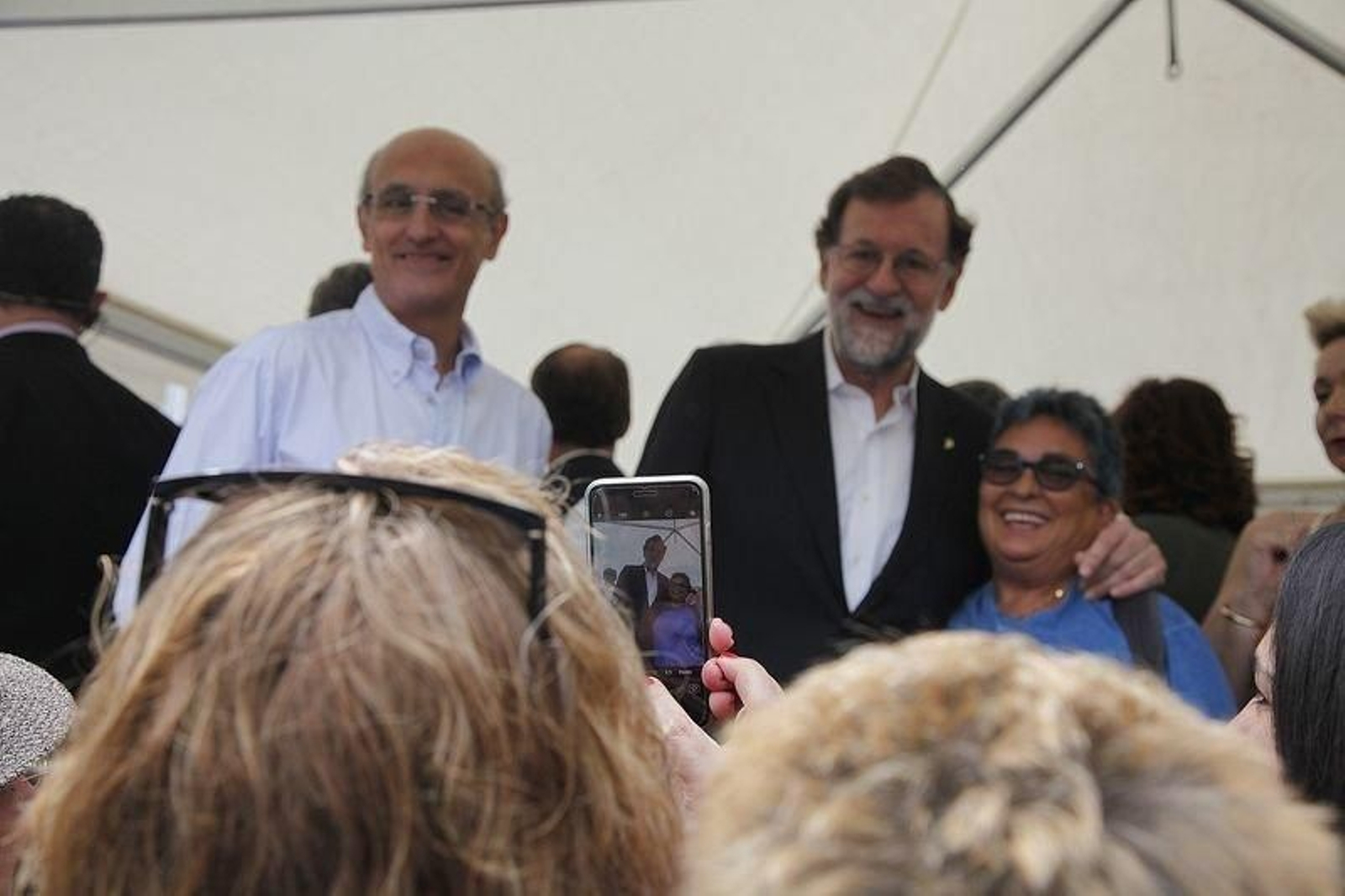 Mariano Rajoy pregonero en la Fiesta de la Vendimia en Leiro