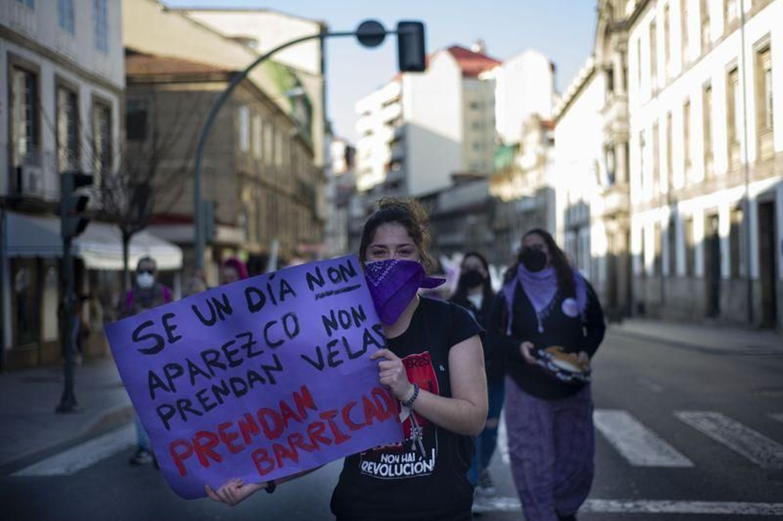 Ourense 8/3/21
manifestación 8M en la ciudad

Fotos Martiño Pinal