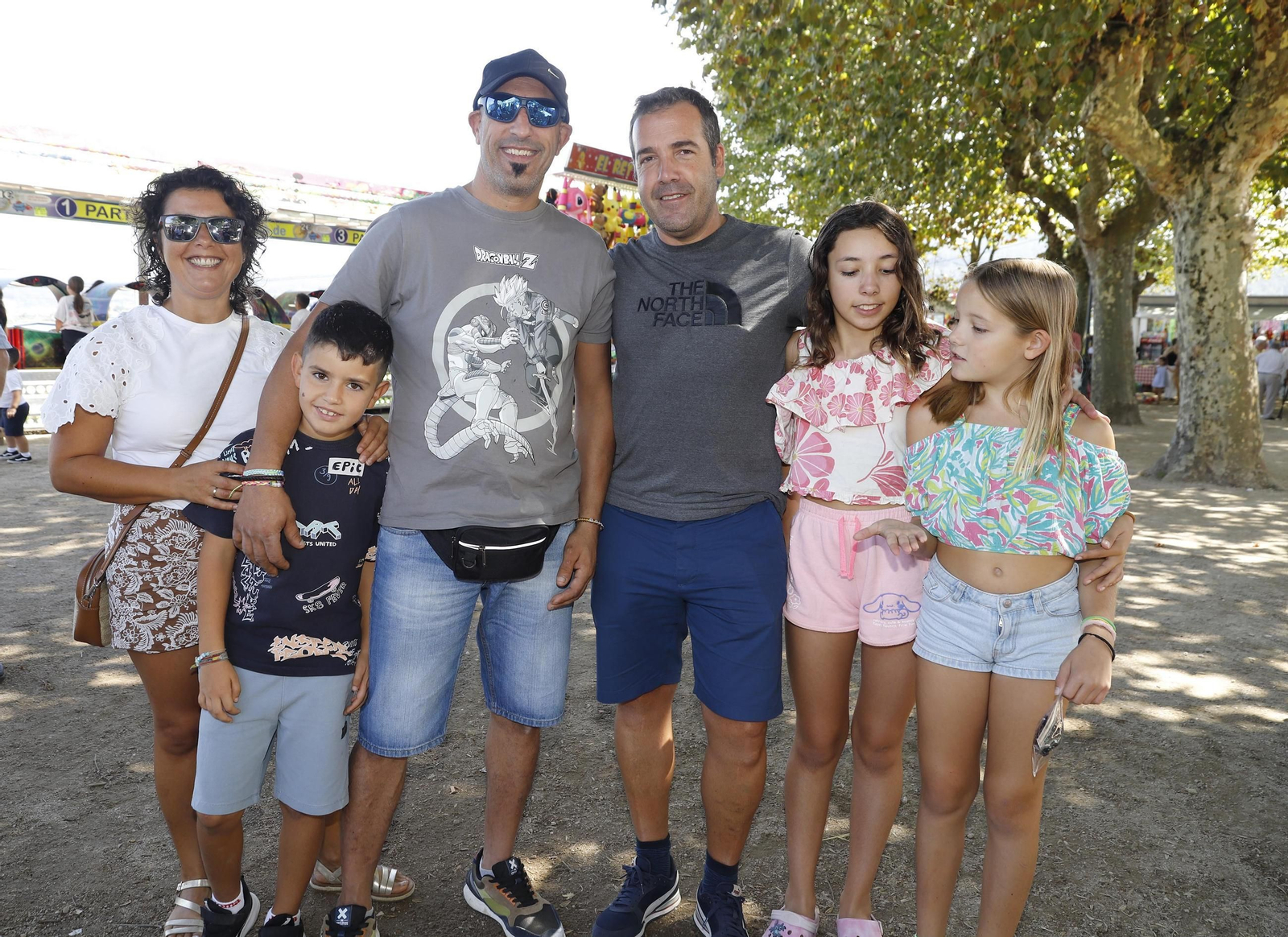 Galería | El desfile de carrozas, protagonista en las fiestas de San Campio de Valadares