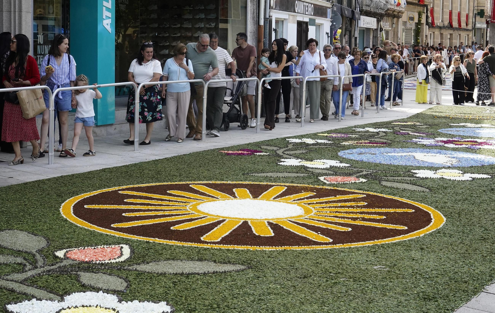 Celebración del Corpus en Ponteareas.