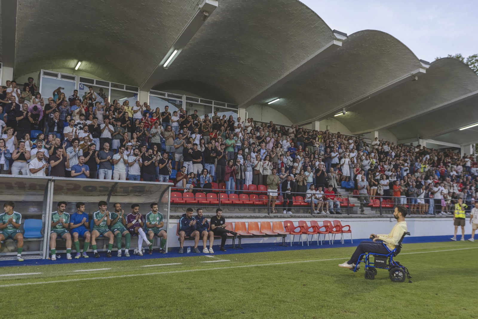 El partido fue organizado por el exjugador Álvaro Selas, paciente de ELA.