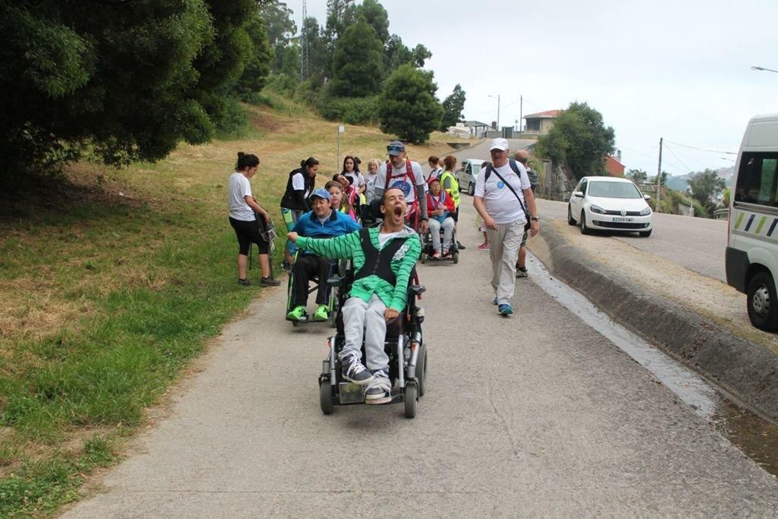 El Camino de Santiago en silla de ruedas