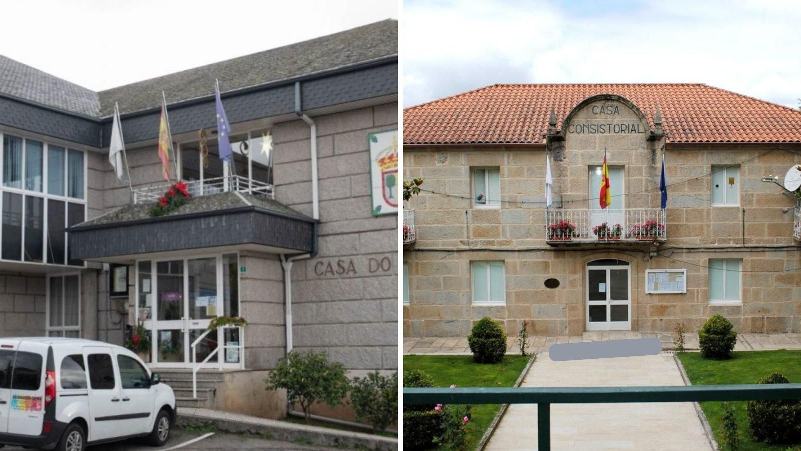 Casas do Concello de Pereiro y Nogueira.