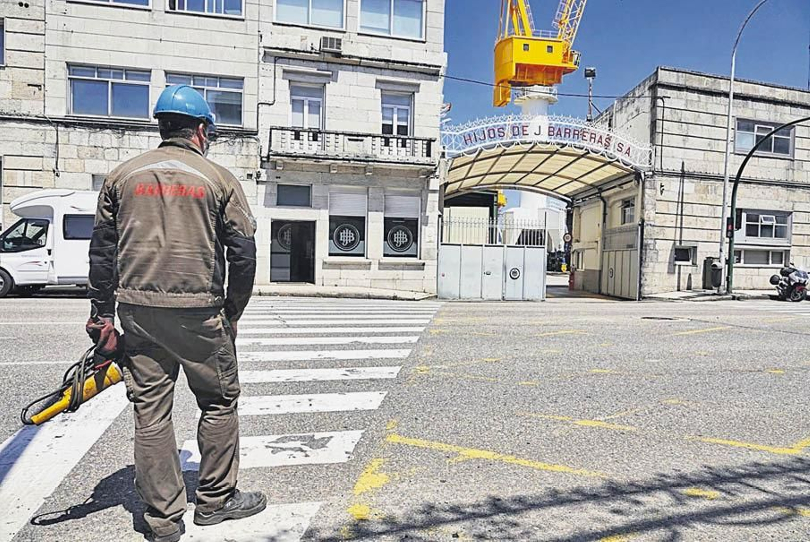 Barreras lleva más de tres meses sin actividad en sus instalaciones de Beiramar.