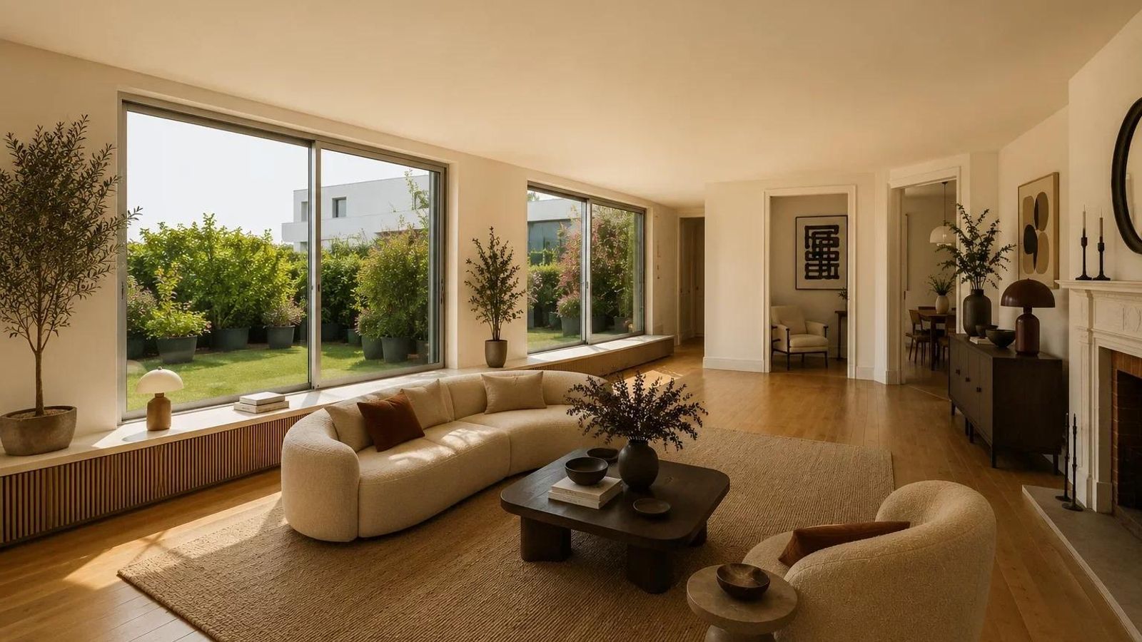 Interior del apartamento a la venta en París por 8,35 millones de euros