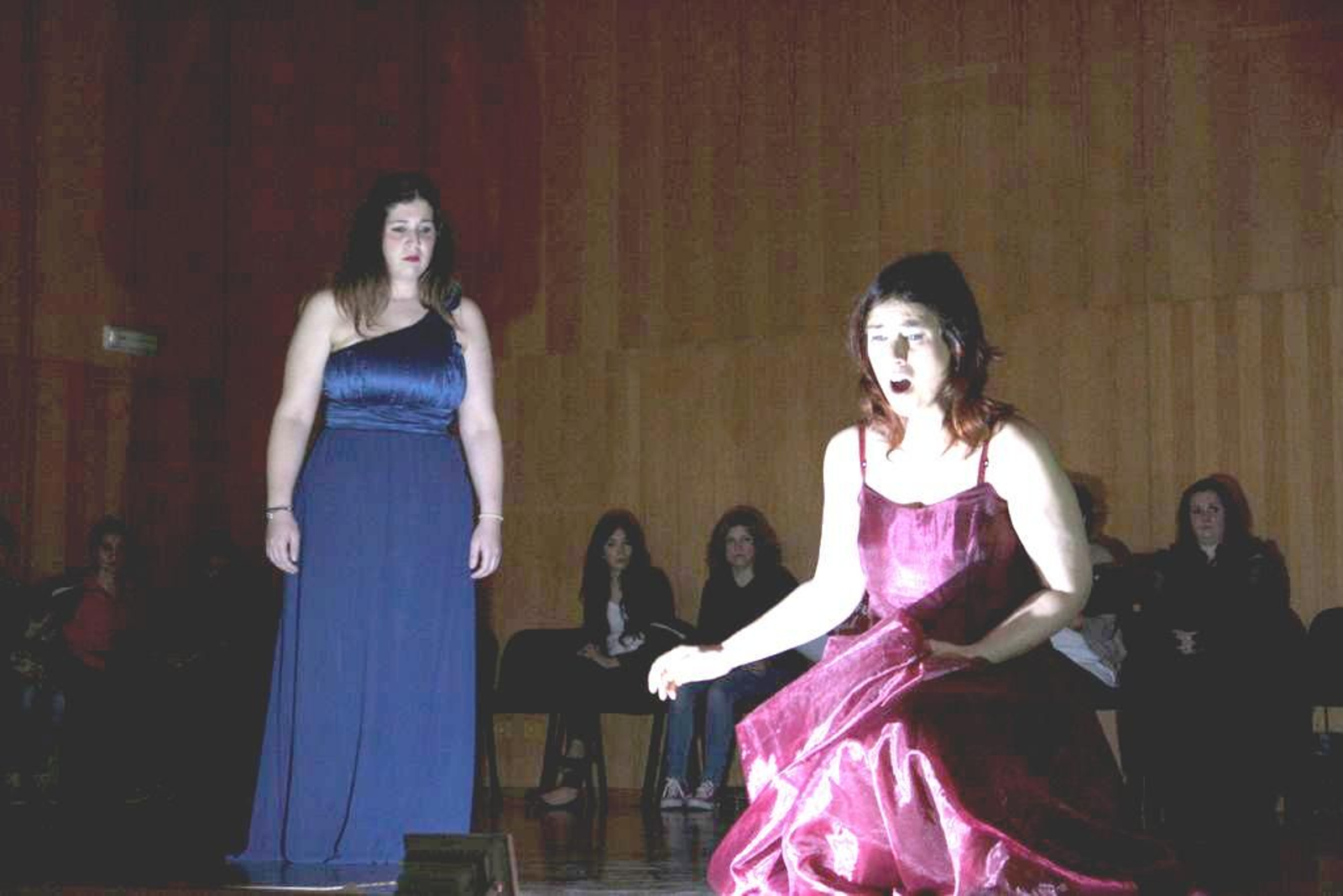 Una escena de la ópera que se representará hoy en el auditorio Martín Códax.