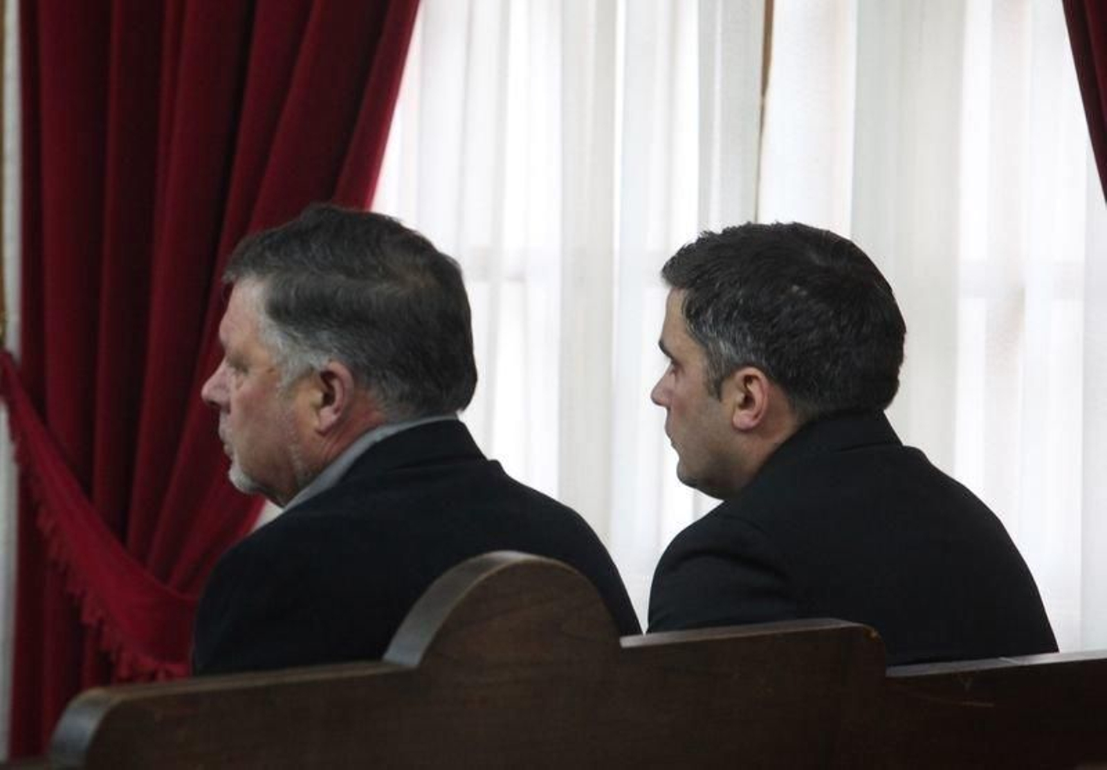 Un momento del juicio en la Audiencia de Ourense.