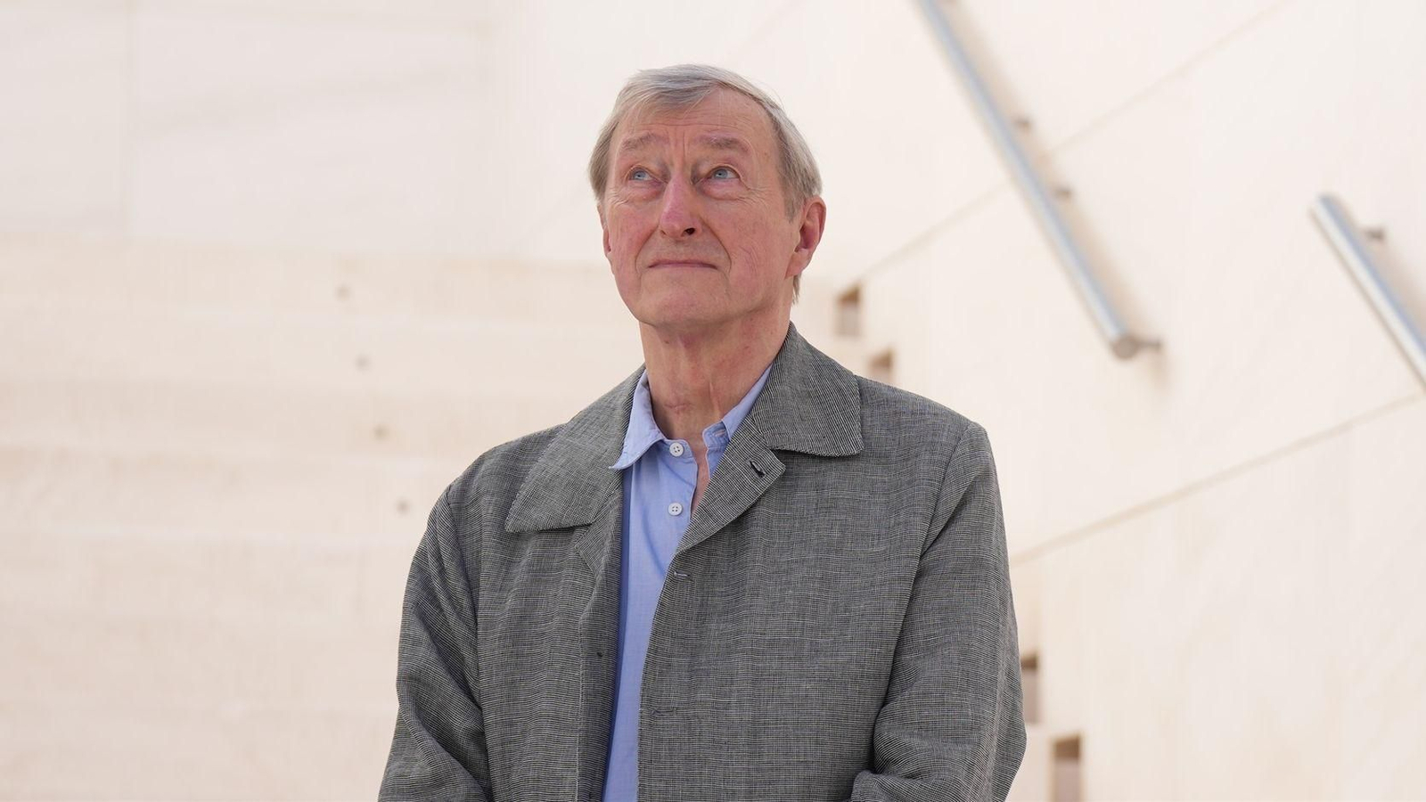 El escritor Julian Barnes durante la presentación de su libro ‘Despedidas’.
