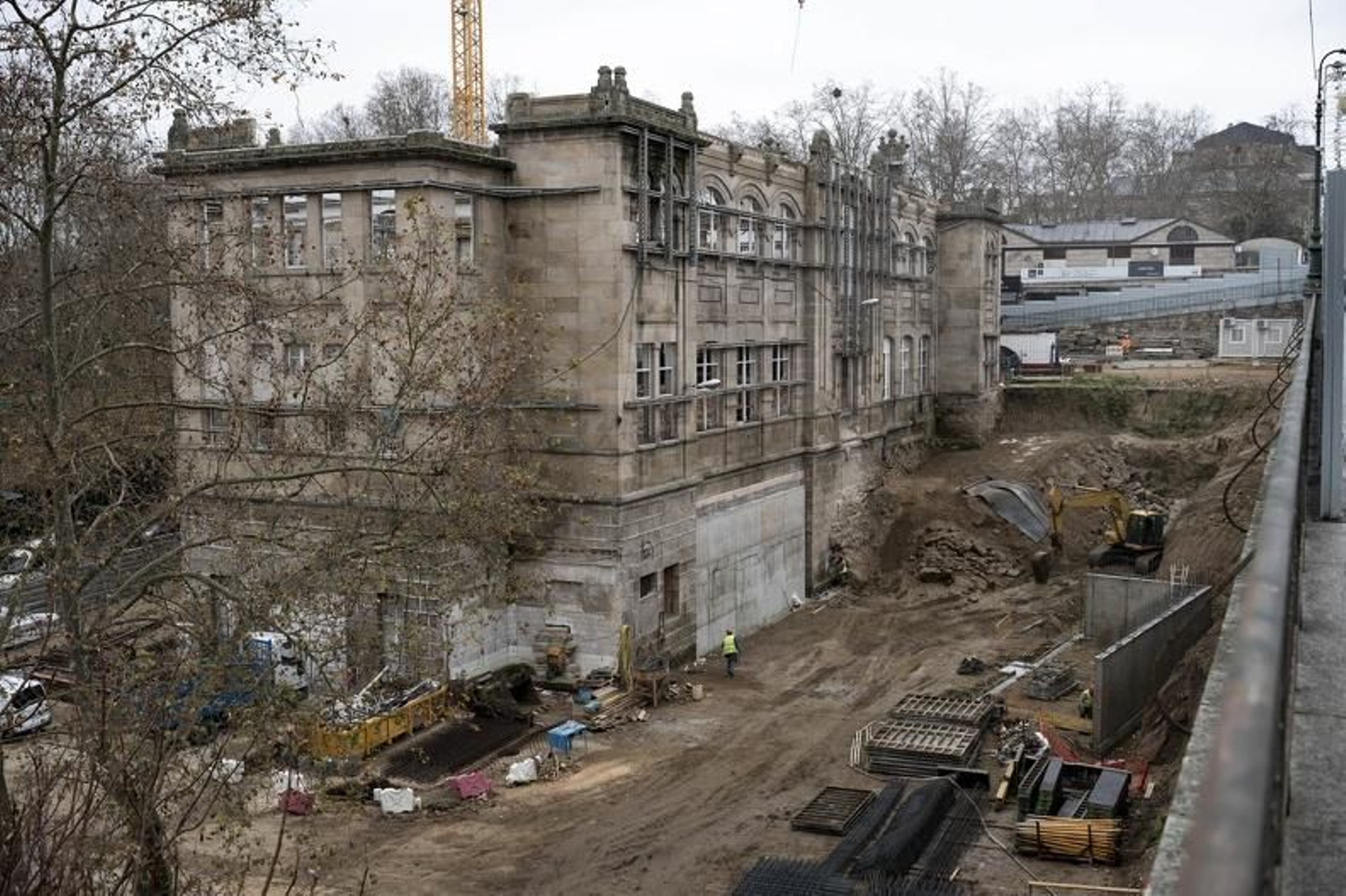 Obras de la Plaza de Abastos de Ourense (ÓSCAR PINAL).