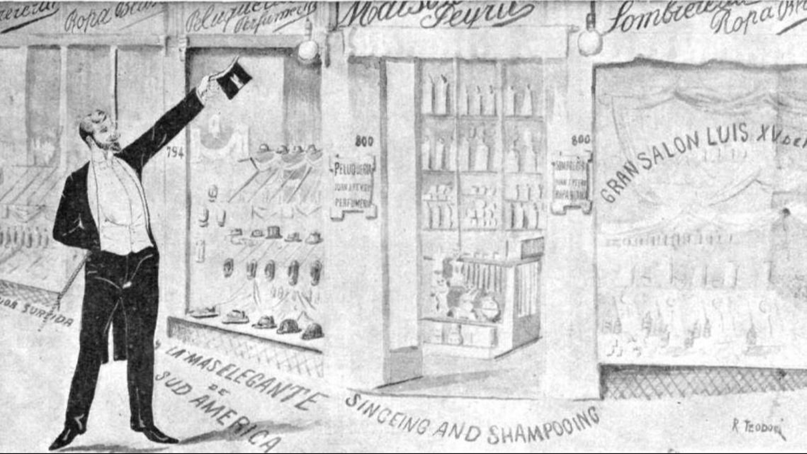 Sombrerería. Caras y caretas nº 64.