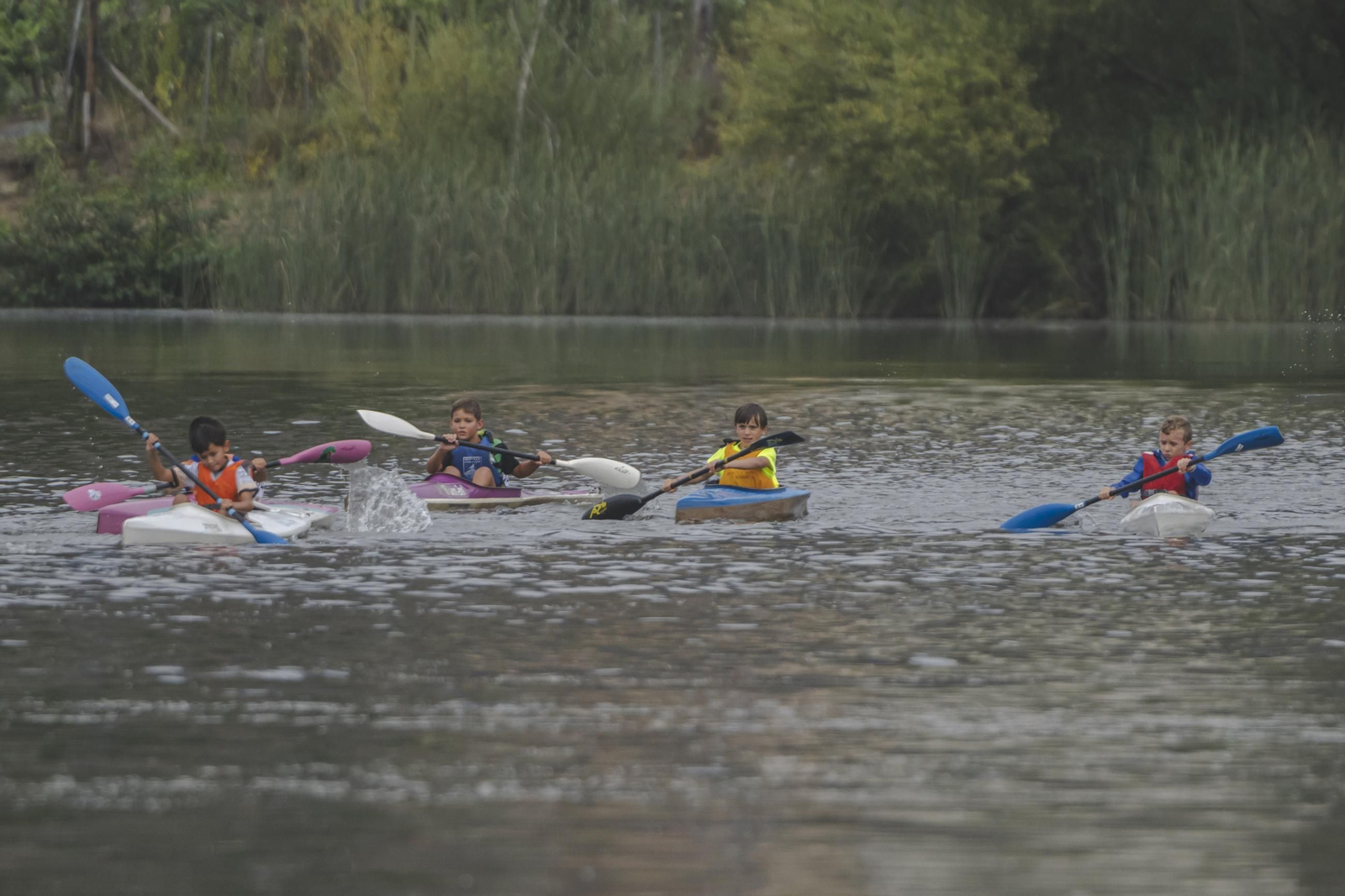 El Piragüismo Ourense dominó en A Rúa