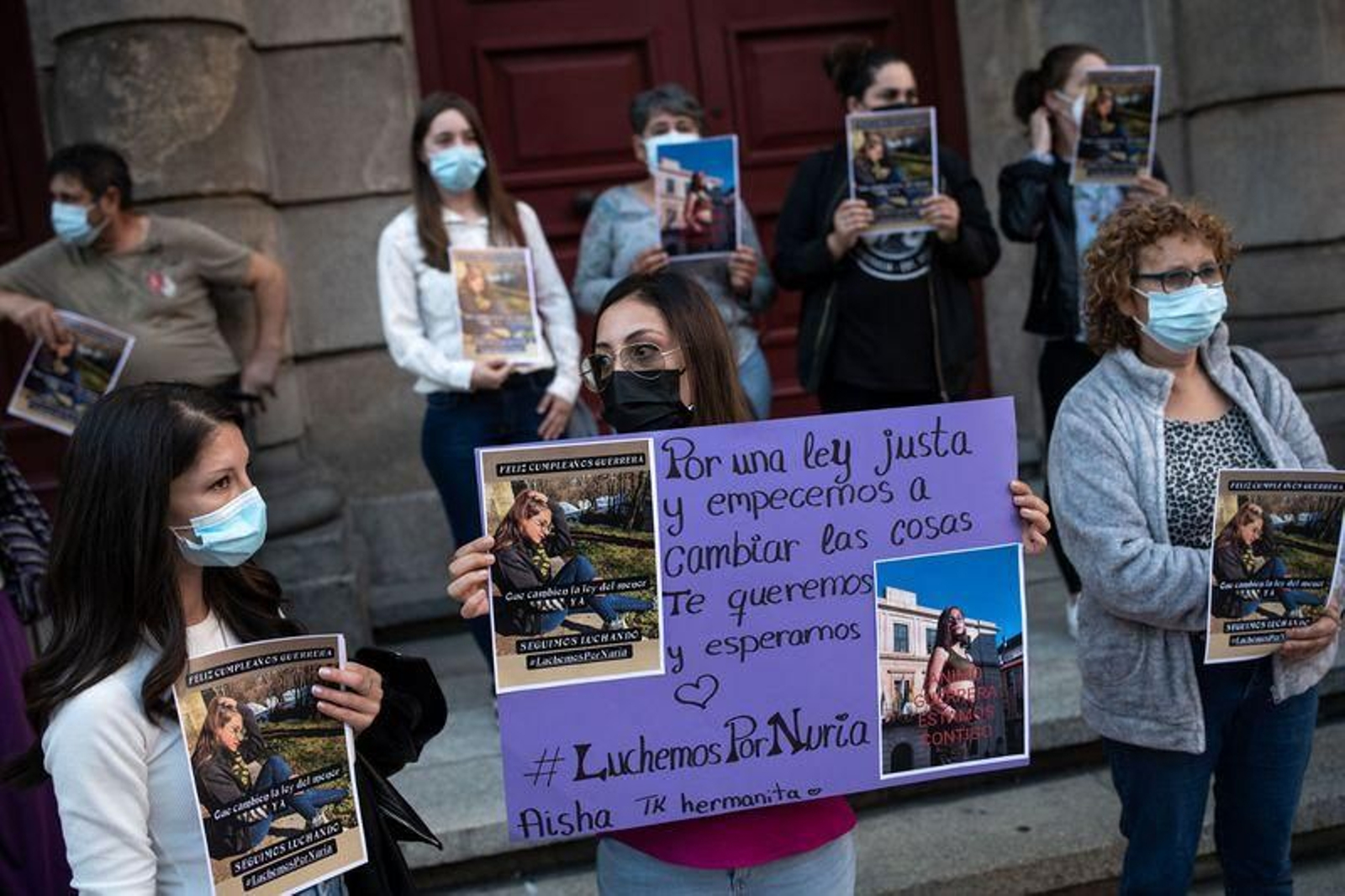 Concentración en Ourense