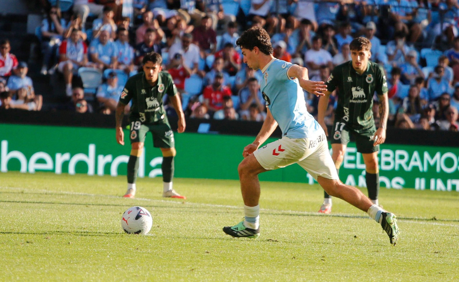 Galería | El partido entre Celta y Racing de Santander, en imágenes