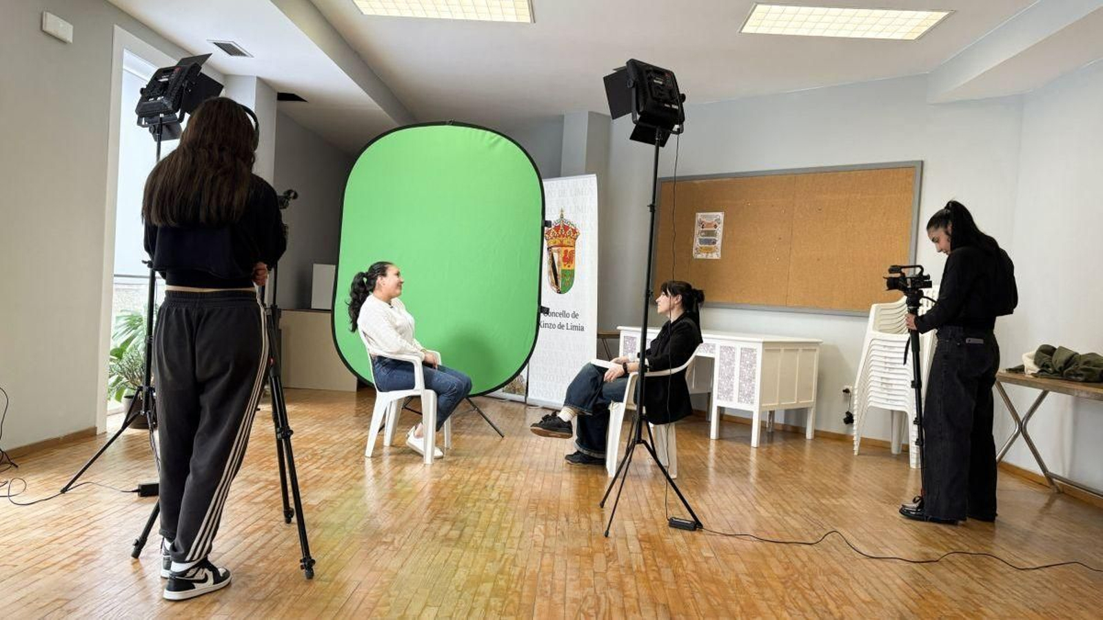 Una de las grabaciones realizadas en el proyecto con la colaboración de migrantes.