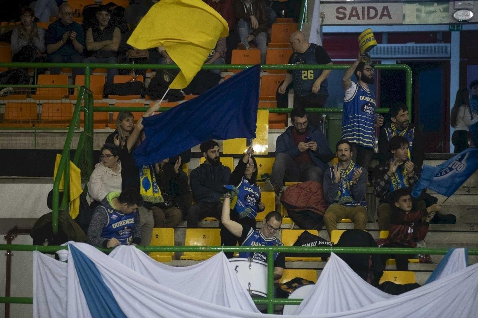 Ourense. 09/03/2024. Partido de basket de Leb Oro entre o COB e o Lleida.
Foto: Xesús Fariñas