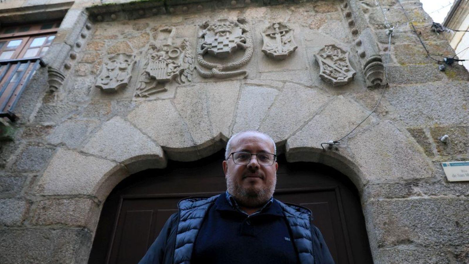 César Fernández, en Ribadavia