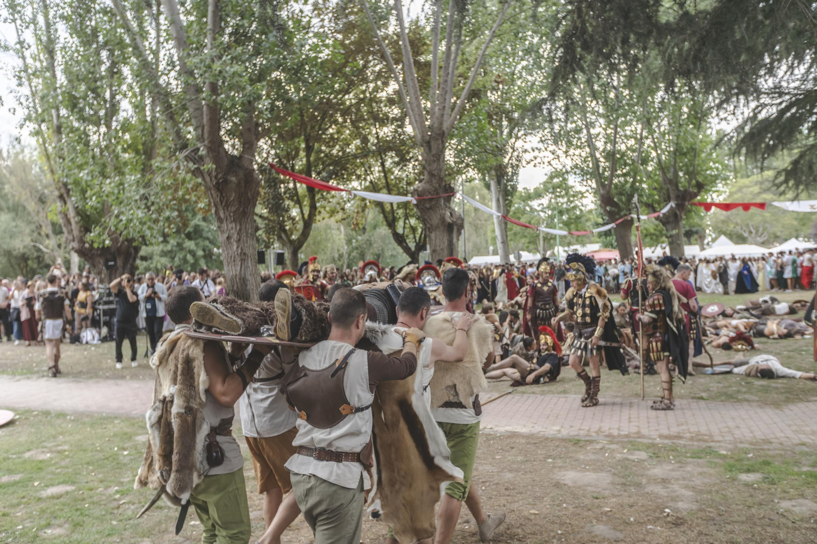 Galería | Los romanos cruzan el Lethes: Xinzo pone fin al Esquecemento, un evento con cifras récord