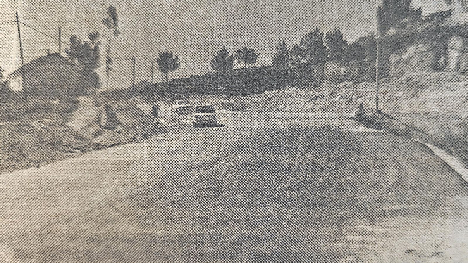 Los Accesos a Santiago sin señales.