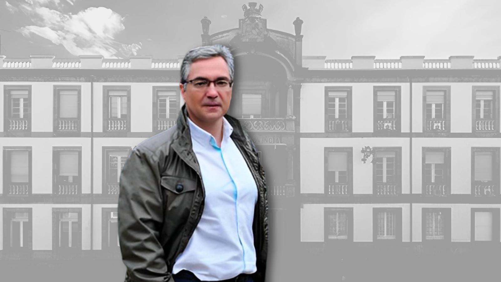 Luis Menor, presidente de la Diputación de Ourense.