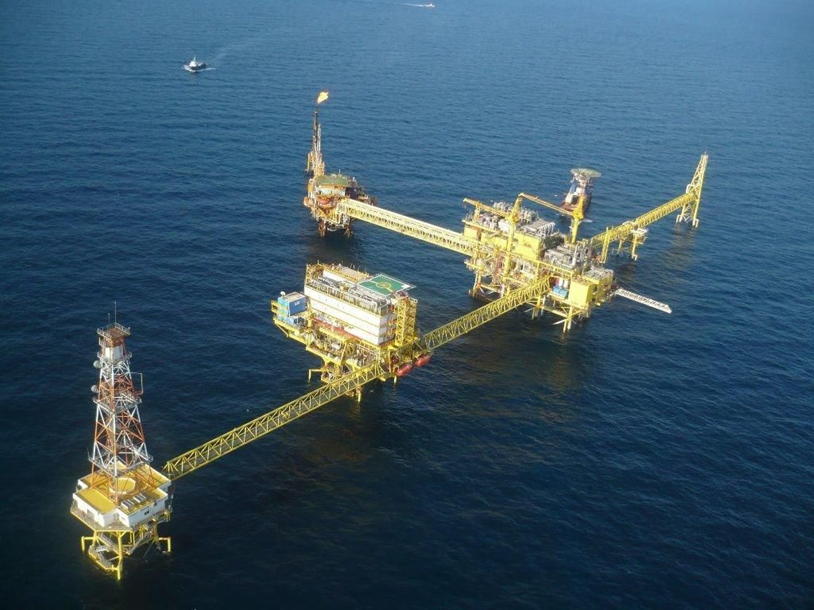 Plataforma petrolífera habitacional construida por la filial de Panelship en México.