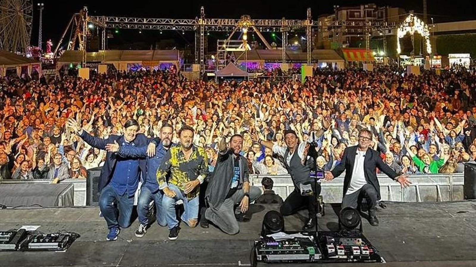 Los Secretos en concierto.