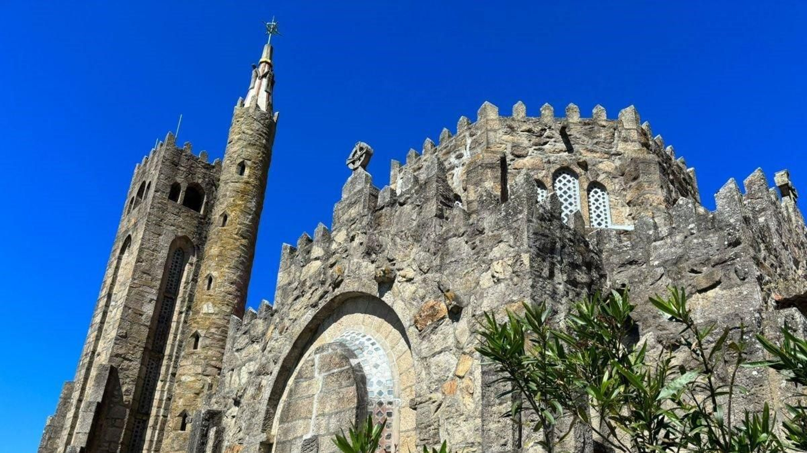 Imagen del estado actual del Templo Votivo, que recibirá 300.000 euros para realizar una primera actuación de reparación.