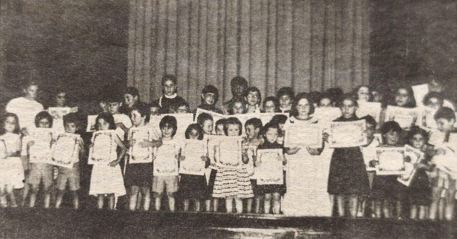 Fiesta de fin de curso en el colegio María Goretti.