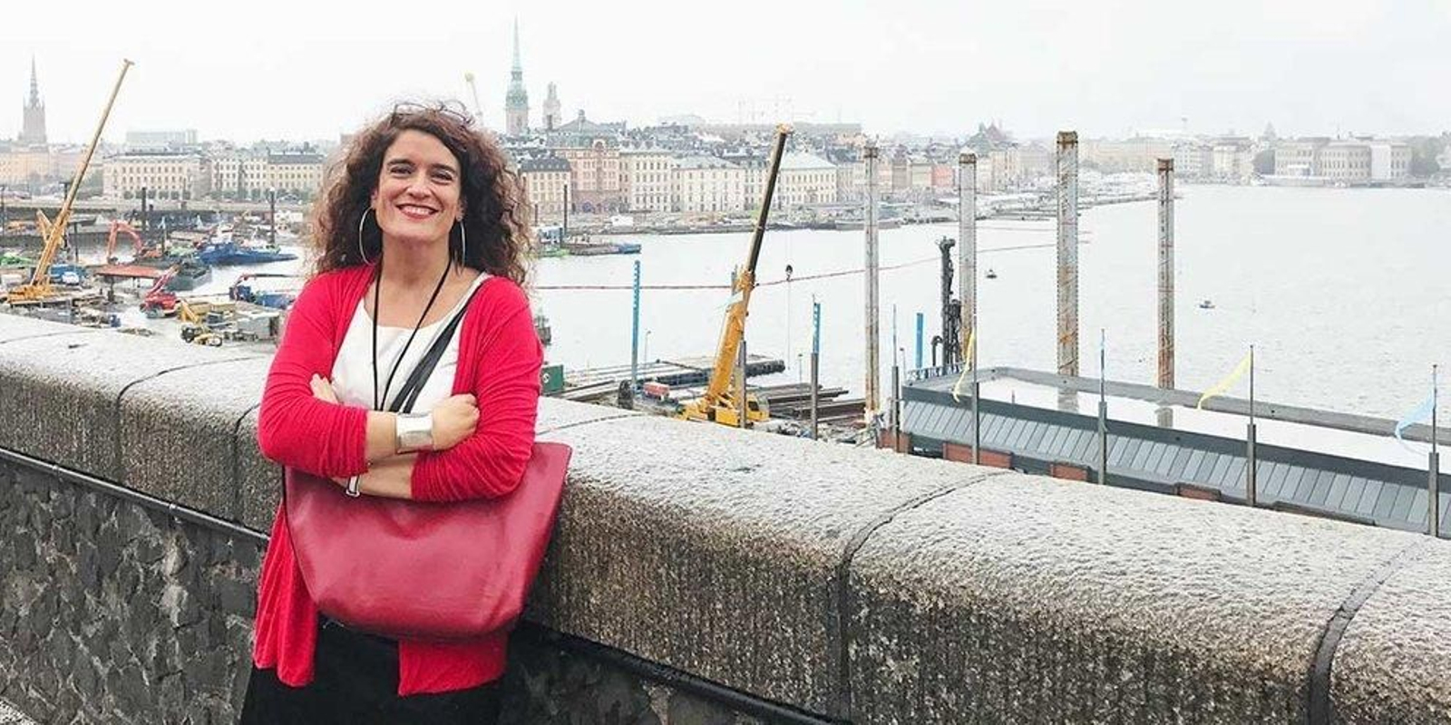 Eva Ortega-Paíno en una imagen de archivo como presidenta del Consejo de Residentes en Suecia.