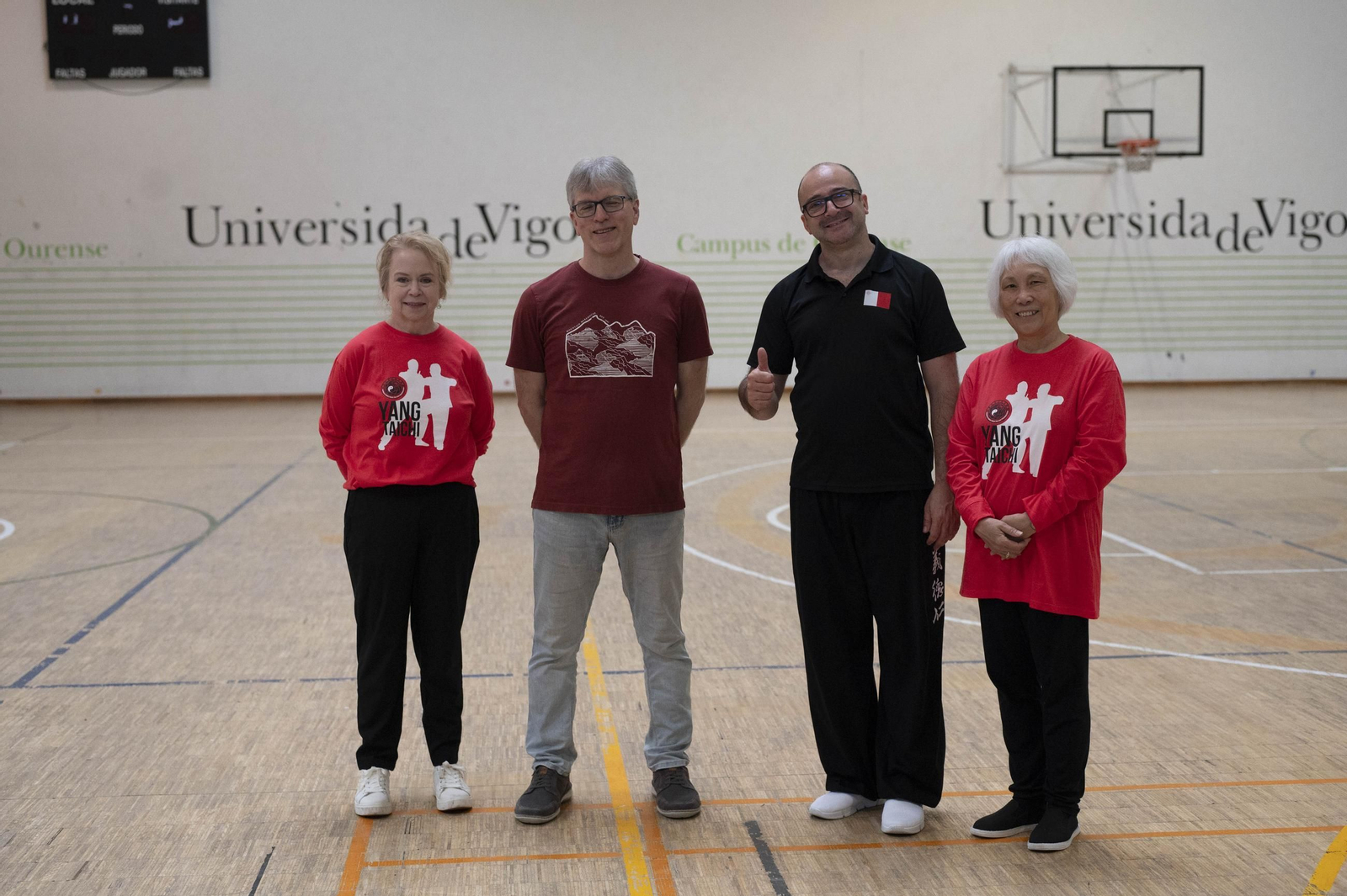 Galería | Los ourensanos disfrutan del maestro Fu Qing Quan en fin de semana llenó de taichi