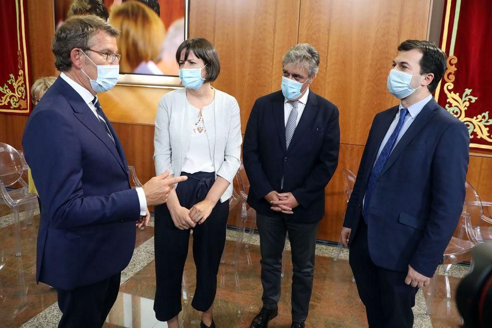 Alberto Núñez Feijóo toma
posesión como presidente de la Xunta