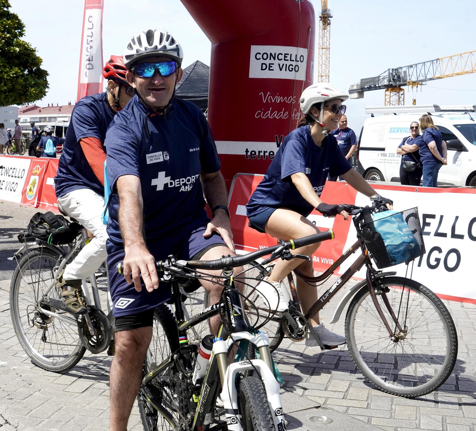Galería | El ciclismo toma Vigo con la primera edición del Día de la Bici de Atlántico